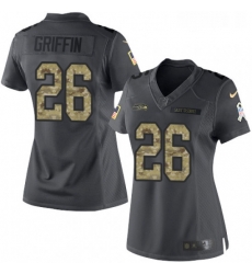 Womens Nike Seattle Seahawks 26 Shaquill Griffin Limited Black 2016 Salute to Service NFL Jersey Womens Nike Seattle Seahawks 26 Shaquill Griffin Limited Black 2016 Salute to Service NFL Jersey