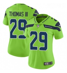 Womens Nike Seattle Seahawks 29 Earl Thomas III Limited Green Rush Vapor Untouchable NFL Jersey Womens Nike Seattle Seahawks 29 Earl Thomas III Limited Green Rush Vapor Untouchable NFL Jersey