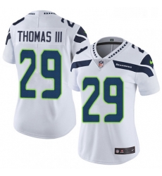 Womens Nike Seattle Seahawks 29 Earl Thomas III White Vapor Untouchable Limited Player NFL Jersey Womens Nike Seattle Seahawks 29 Earl Thomas III White Vapor Untouchable Limited Player NFL Jersey