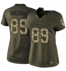 Womens Nike Seattle Seahawks 89 Doug Baldwin Elite Green Salute to Service NFL Jersey Womens Nike Seattle Seahawks 89 Doug Baldwin Elite Green Salute to Service NFL Jersey