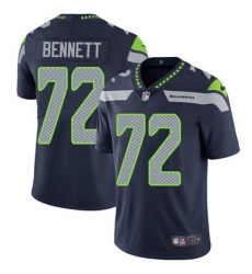 Nike Seahawks #72 Michael Bennett Steel Blue Team Color Youth Stitched NFL Vapor Untouchable Limited Jersey Nike Seahawks #72 Michael Bennett Steel Blue Team Color Youth Stitched NFL Vapor Untouchable Limited Jersey