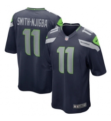 Youth Seattle Seahawks 11 Jaxon Smith Njigba Navy 2023 Draft Stitched Game Jersey Youth Seattle Seahawks 11 Jaxon Smith Njigba Navy 2023 Draft Stitched Game Jersey