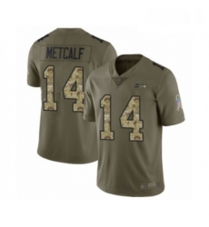 Youth Seattle Seahawks 14 DK Metcalf Limited Olive Camo 2017 Salute to Service Football Jersey Youth Seattle Seahawks 14 DK Metcalf Limited Olive Camo 2017 Salute to Service Football Jersey
