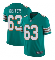 Dolphins 63 Michael Deiter Aqua Green Alternate Men Stitched Football Vapor Untouchable Limited Jersey Dolphins 63 Michael Deiter Aqua Green Alternate Men Stitched Football Vapor Untouchable Limited Jersey