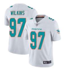 Dolphins 97 Christian Wilkins White Men Stitched Football Vapor Untouchable Limited Jersey Dolphins 97 Christian Wilkins White Men Stitched Football Vapor Untouchable Limited Jersey