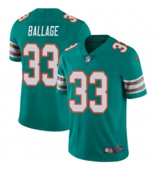 Kalen Ballage Miami Dolphins Men Limited Alternate Vapor Untouchable Nike Jersey Aqua Kalen Ballage Miami Dolphins Men Limited Alternate Vapor Untouchable Nike Jersey Aqua