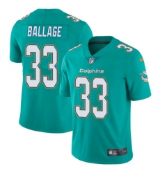 Kalen Ballage Miami Dolphins Men Limited Team Color Vapor Untouchable Nike Jersey Aqua Kalen Ballage Miami Dolphins Men Limited Team Color Vapor Untouchable Nike Jersey Aqua