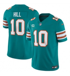Men Miami Dolphins 10 Tyreek Hill Aqua F U S E Alternate With 3 Star C Patch Vapor Limited Stitched Football Jersey Men Miami Dolphins 10 Tyreek Hill Aqua F U S E Alternate With 3 Star C Patch Vapor Limited Stitched Football Jersey