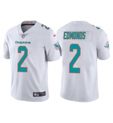 Men Miami Dolphins 2 Chase Edmonds White Vapor Untouchable Limited Stitched Football Jersey Men Miami Dolphins 2 Chase Edmonds White Vapor Untouchable Limited Stitched Football Jersey