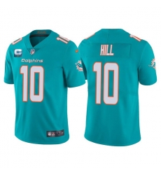 Men Miami Dolphins 2022 #10 Tyreek Hill Aqua With 2-star C Patch Vapor Untouchable Limited Stitched Football Jersey Men Miami Dolphins 2022 #10 Tyreek Hill Aqua With 2-star C Patch Vapor Untouchable Limited Stitched Football Jersey