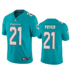Men Miami Dolphins 21 Jordan Poyer Aqua Vapor Limited Stitched Football Jersey Men Miami Dolphins 21 Jordan Poyer Aqua Vapor Limited Stitched Football Jersey
