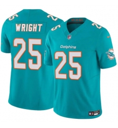 Men Miami Dolphins 25 Jaylen Wright Aqua 2024 F U S E Vapor Limited Stitched Football Jersey Men Miami Dolphins 25 Jaylen Wright Aqua 2024 F U S E Vapor Limited Stitched Football Jersey