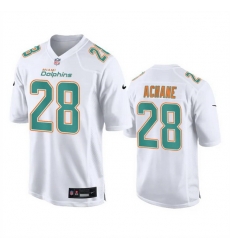 Men Miami Dolphins 28 De 27Von Achane White Fashion Vapor Untouchable Stitched Football Jersey Men Miami Dolphins 28 De 27Von Achane White Fashion Vapor Untouchable Stitched Football Jersey