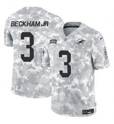 Men Miami Dolphins 3 Odell Beckham Jr 2024 F U S E Arctic Camo Salute To Service Limited Stitched Football Jersey Men Miami Dolphins 3 Odell Beckham Jr 2024 F U S E Arctic Camo Salute To Service Limited Stitched Football Jersey