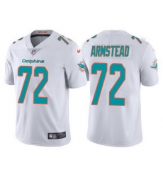 Men Miami Dolphins 72 Terron Armstead White Vapor Untouchable Limited Stitched Football jersey Men Miami Dolphins 72 Terron Armstead White Vapor Untouchable Limited Stitched Football jersey