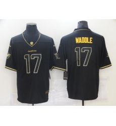 Men Miami Dolphins Jaylen Waddle 17 Orange 2021 Black Gold Limited Stitched NFL Jersey Men Miami Dolphins Jaylen Waddle 17 Orange 2021 Black Gold Limited Stitched NFL Jersey