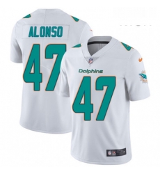 Mens Nike Miami Dolphins 47 Kiko Alonso White Vapor Untouchable Limited Player NFL Jersey Mens Nike Miami Dolphins 47 Kiko Alonso White Vapor Untouchable Limited Player NFL Jersey