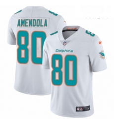 Mens Nike Miami Dolphins 80 Danny Amendola White Vapor Untouchable Limited Player NFL Jersey Mens Nike Miami Dolphins 80 Danny Amendola White Vapor Untouchable Limited Player NFL Jersey