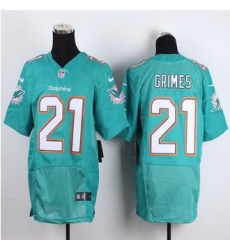 New Miami Dolphins #21 Brent Grimes Aqua Green Team Color Men Stitched NFL New Elite Jersey New Miami Dolphins #21 Brent Grimes Aqua Green Team Color Men Stitched NFL New Elite Jersey