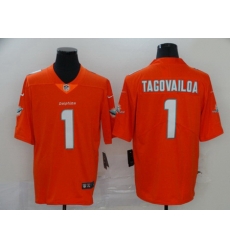Nike Dolphins 1 Tua Tagovailoa Orange Inverted Legend Limited Jersey Nike Dolphins 1 Tua Tagovailoa Orange Inverted Legend Limited Jersey