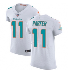 Nike Dolphins #11 DeVante Parker White Mens Stitched NFL Vapor Untouchable Elite Jersey Nike Dolphins #11 DeVante Parker White Mens Stitched NFL Vapor Untouchable Elite Jersey