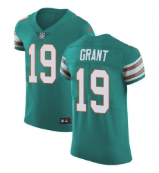 Nike Dolphins #19 Jakeem Grant Aqua Green Alternate Men Stitched NFL Vapor Untouchable Elite Jersey Nike Dolphins #19 Jakeem Grant Aqua Green Alternate Men Stitched NFL Vapor Untouchable Elite Jersey