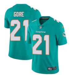 Nike Dolphins #21 Frank Gore Aqua Green Team Color Mens Stitched NFL Vapor Untouchable Limited Jersey Nike Dolphins #21 Frank Gore Aqua Green Team Color Mens Stitched NFL Vapor Untouchable Limited Jersey