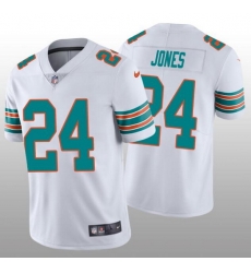 Nike Dolphins 24 Byron Jones White Throwback Vapor Untouchable Limited Jersey Nike Dolphins 24 Byron Jones White Throwback Vapor Untouchable Limited Jersey