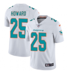 Nike Dolphins #25 Xavien Howard White Mens Stitched NFL Vapor Untouchable Limited Jersey Nike Dolphins #25 Xavien Howard White Mens Stitched NFL Vapor Untouchable Limited Jersey