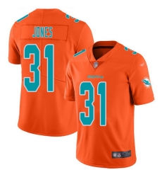 Nike Dolphins 31 Byron Jones Orange Men Stitched NFL Limited Inverted Legend Jersey Nike Dolphins 31 Byron Jones Orange Men Stitched NFL Limited Inverted Legend Jersey
