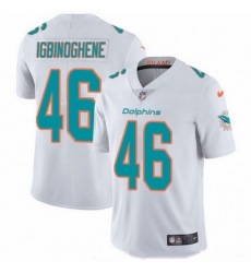 Nike Dolphins 46 Noah Igbinoghene White Men Stitched NFL Vapor Untouchable Limited Jersey Nike Dolphins 46 Noah Igbinoghene White Men Stitched NFL Vapor Untouchable Limited Jersey