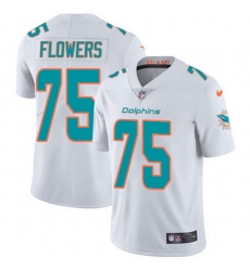 Nike Dolphins 75 Ereck Flowers White Men Stitched NFL Vapor Untouchable Limited Jersey Nike Dolphins 75 Ereck Flowers White Men Stitched NFL Vapor Untouchable Limited Jersey