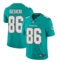 Nike Dolphins #86 Mike Gesicki Aqua Green Team Color Mens Stitched NFL Vapor Untouchable Limited Jersey Nike Dolphins #86 Mike Gesicki Aqua Green Team Color Mens Stitched NFL Vapor Untouchable Limited Jersey