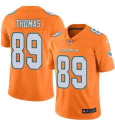 Nike Dolphins #89 Julius Thomas Orange Mens Stitched NFL Limited Rush Jersey Nike Dolphins #89 Julius Thomas Orange Mens Stitched NFL Limited Rush Jersey