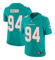 Nike Dolphins #94 Robert Quinn Aqua Green Team Color Mens Stitched NFL Vapor Untouchable Limited Jersey Nike Dolphins #94 Robert Quinn Aqua Green Team Color Mens Stitched NFL Vapor Untouchable Limited Jersey