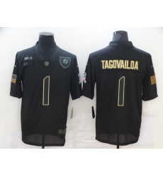 Nike Miami Dolphins 1 Tua Tagovailoa Black 2020 Salute To Service Limited Jersey Nike Miami Dolphins 1 Tua Tagovailoa Black 2020 Salute To Service Limited Jersey