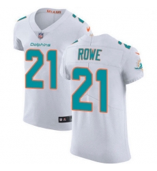 Nike Miami Dolphins 21 Eric Rowe White Men Stitched NFL New Elite Jersey Nike Miami Dolphins 21 Eric Rowe White Men Stitched NFL New Elite Jersey