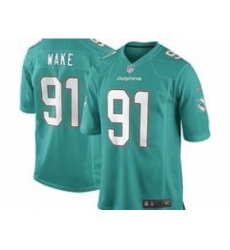 Nike Miami Dolphins 91 Cameron Wake Green Game NFL Jersey Nike Miami Dolphins 91 Cameron Wake Green Game NFL Jersey
