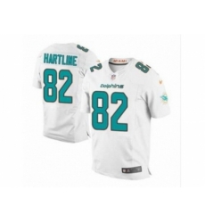 Nike Miami dolphins 82 Brian Hartline white Elite NFL Jersey Nike Miami dolphins 82 Brian Hartline white Elite NFL Jersey