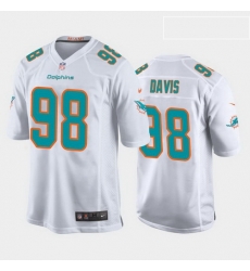men raekwon davis miami dolphins white game jersey men raekwon davis miami dolphins white game jersey
