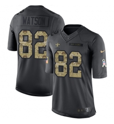 Limited Nike Black Mens Benjamin Watson Jersey NFL 82 New Orleans Saints 2016 Salute to Service Limited Nike Black Mens Benjamin Watson Jersey NFL 82 New Orleans Saints 2016 Salute to Service