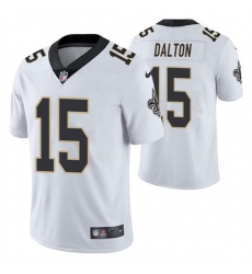 Men New Orleans Saints 15 Rex Burkhead White Vapor Limited Stitched Jersey Men New Orleans Saints 15 Rex Burkhead White Vapor Limited Stitched Jersey