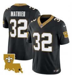 Men New Orleans Saints 32 Tyrann Mathieu Black 2023 F U S E 1987 Legacy Vapor Stitched Jersey Men New Orleans Saints 32 Tyrann Mathieu Black 2023 F U S E 1987 Legacy Vapor Stitched Jersey
