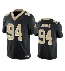 Men New Orleans Saints 94 Cameron Jordan Black 2023 F U S E Vapor Untouchable Limited Stitched Jersey Men New Orleans Saints 94 Cameron Jordan Black 2023 F U S E Vapor Untouchable Limited Stitched Jersey