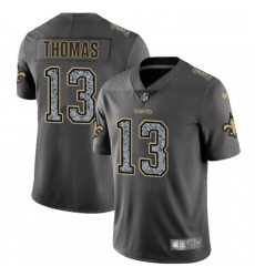 Mens Nike New Orleans Saints 13 Michael Thomas Gray Static Vapor Untouchable Limited NFL Jersey Mens Nike New Orleans Saints 13 Michael Thomas Gray Static Vapor Untouchable Limited NFL Jersey