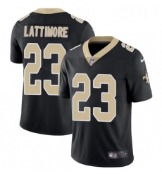 Mens Nike New Orleans Saints 23 Marshon Lattimore Black Team Color Vapor Untouchable Limited Player NFL Jersey Mens Nike New Orleans Saints 23 Marshon Lattimore Black Team Color Vapor Untouchable Limited Player NFL Jersey