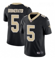 Mens Nike New Orleans Saints 5 Teddy Bridgewater Black Team Color Vapor Untouchable Limited Player NFL Jersey Mens Nike New Orleans Saints 5 Teddy Bridgewater Black Team Color Vapor Untouchable Limited Player NFL Jersey