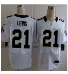 New New Orleans Saints #21 Keenan Lewis White Men Stitched NFL Elite Jersey New New Orleans Saints #21 Keenan Lewis White Men Stitched NFL Elite Jersey