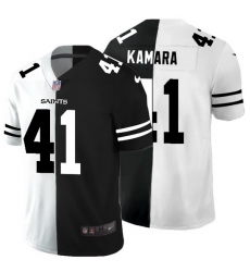 New Orleans Saints 41 Alvin Kamara Men Black V White Peace Split Nike Vapor Untouchable Limited NFL Jersey New Orleans Saints 41 Alvin Kamara Men Black V White Peace Split Nike Vapor Untouchable Limited NFL Jersey