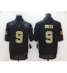 Nike New Orleans Saints 9 Drew Brees Black Camo 2020 Salute To Service Limited Jersey Nike New Orleans Saints 9 Drew Brees Black Camo 2020 Salute To Service Limited Jersey